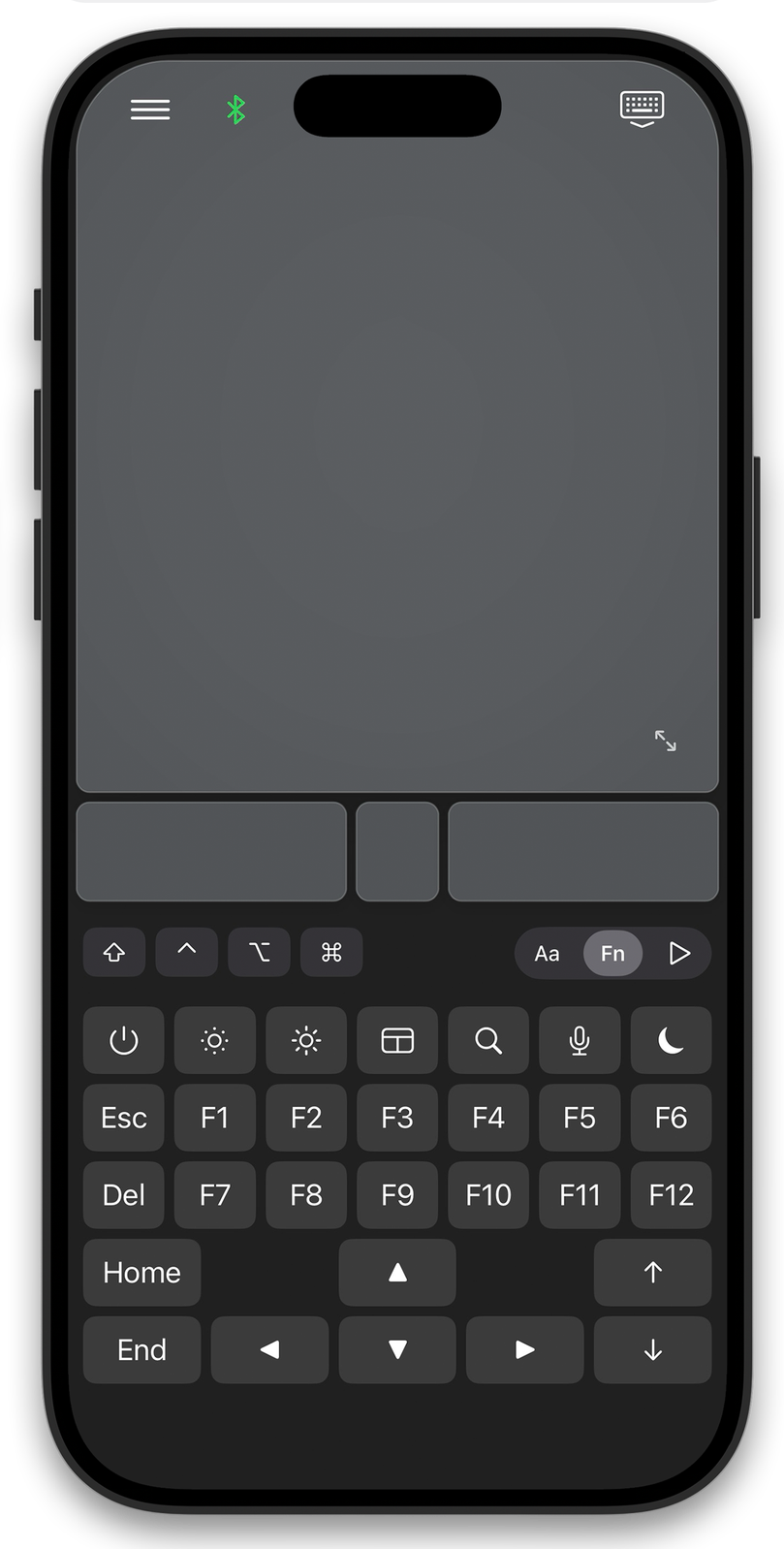 Mobile Mouse USB Function Keyboard