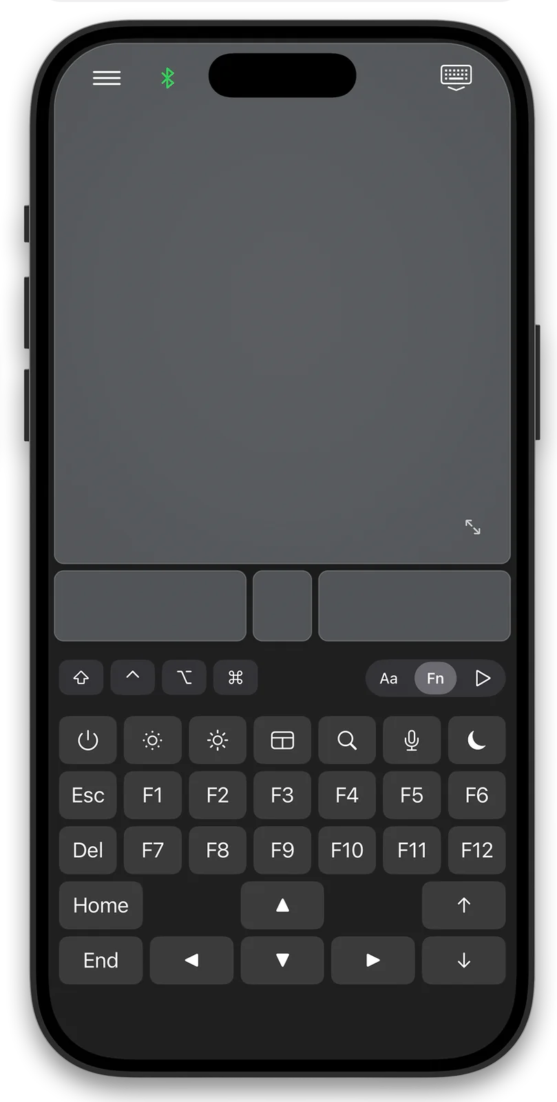 Mobile Mouse USB Function Keyboard